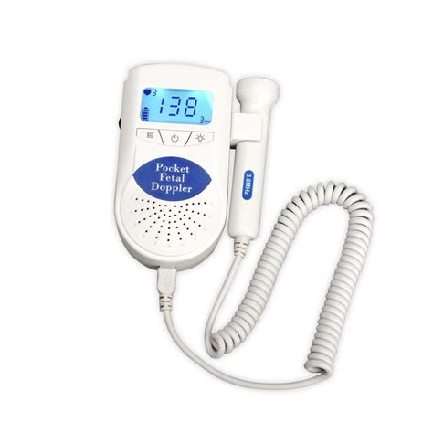 Quality LCD Backlight Sonoline B Pocket Fetal Doppler Baby Heart Monitor FDA OY