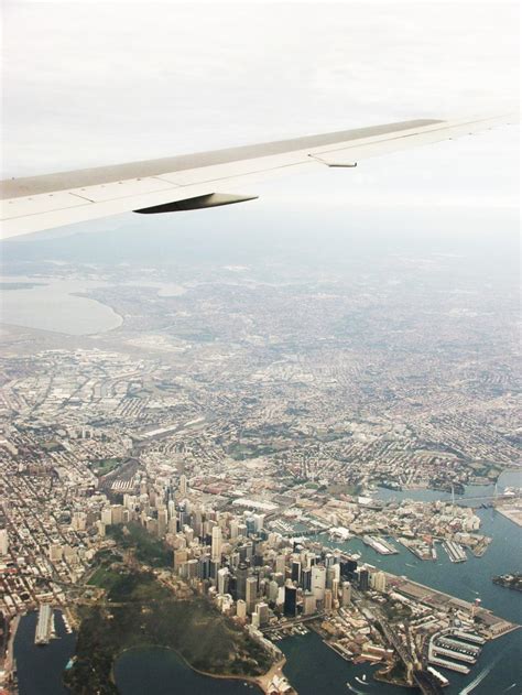 Free Stock Photo of City birds eye view from plane | Download Free ...