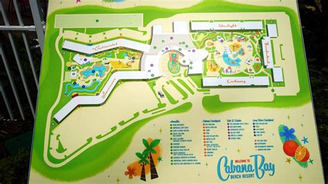 Cabana Bay resort map Universal Orlando, Universal Studios, Resort ...