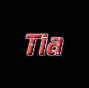 Tia Logo | Free Name Design Tool from Flaming Text