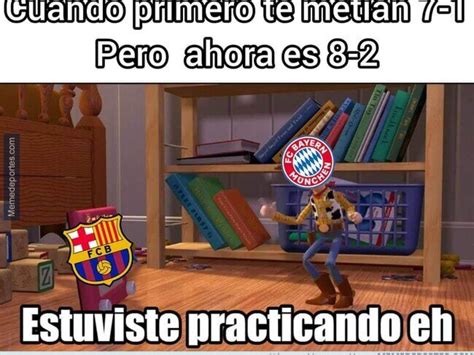 FC Barcelona 2-8 Bayern de Múnich: Los mejores memes del Barça - Bayern ...