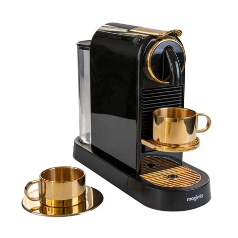 Luxury Nespresso Coffee Machine - Elite Luxury Gold Plating | Coffee ...