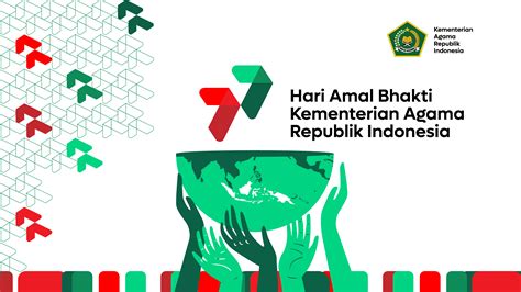 Logo HAB KEMENAG 2023 - Hari Amal Bhakti HAB ke-77 Kementerian Agama RI - Intel Madrasah