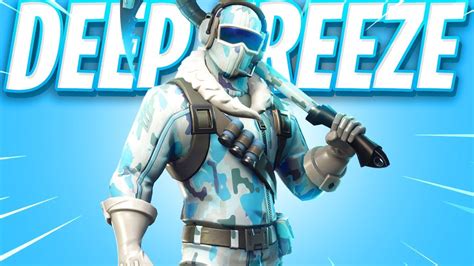 The New DEEP FREEZE Skin Bundle in Fortnite.. - YouTube