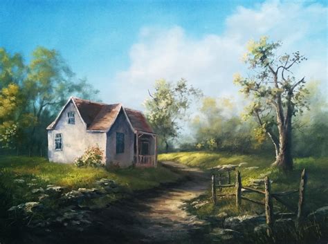 "Old Farm House" Oil Painting by Kevin Hill Check out my YouTube channel: KevinOilPa… | Kevin ...