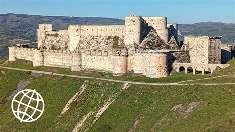 Krak des Chevaliers, Syria [Amazing Places 4K] - YouTube