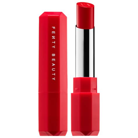 Fenty Beauty Hot Blooded Poutsicle Juicy Satin Lipstick Dupes - All In ...