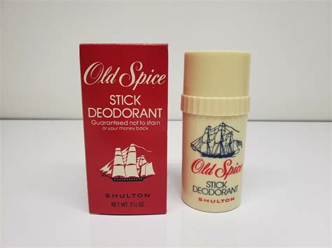 VINTAGE Old Spice Stick Deodorant 2-1/2 oz. Shulton NEW OLD STOCK 1980's. | eBay in 2022 | Old ...