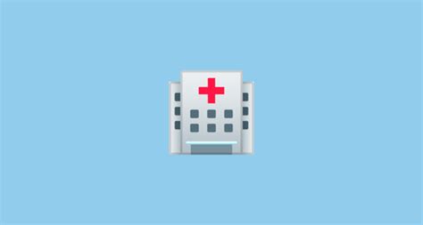 🏥 Hospital Emoji on Google Noto Color Emoji Android 8.0