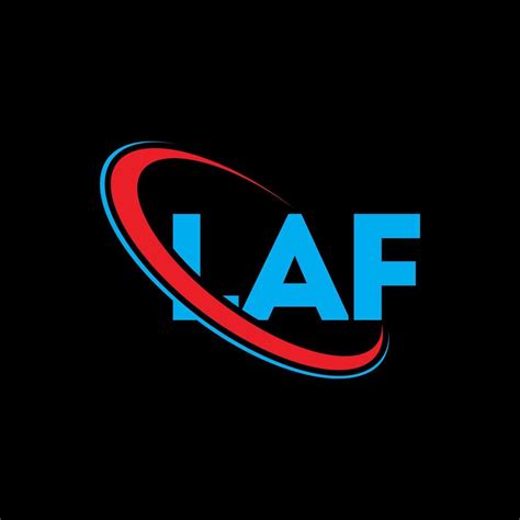 logotipo de lafa. letra lafa. diseño del logotipo de la letra laf ...