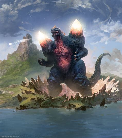 MTGNexus - Bio-Quartz Spacegodzilla Art by Svetlin Velinov