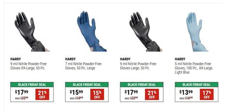 Harbor Freight Nitrile Gloves_15-21% Off