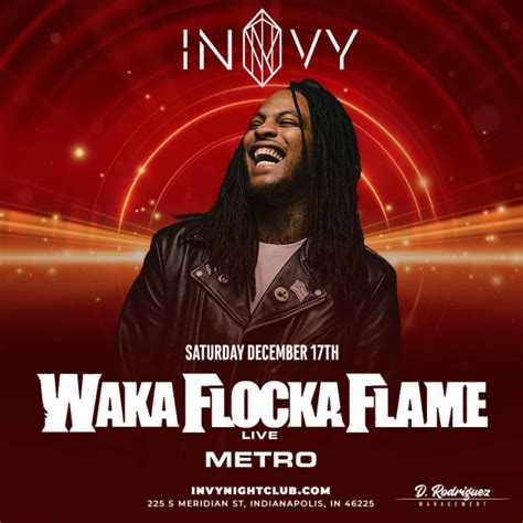 WAKA FLOCKA FLAME "LIVE" at Invy