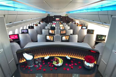 Inside the First Airbus A350-1000, With Qatar's Qsuite Biz