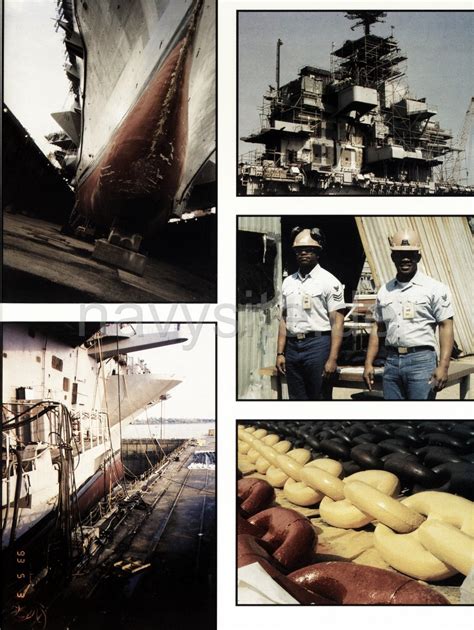 USS Forrestal (AVT 59) Decommissioning Cruise Book 1992-93 - Overhaul and Decom Preps