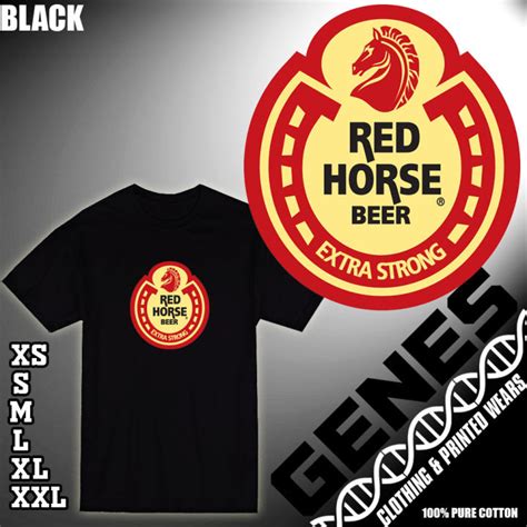 Red horse Logo Redhorse Statement Quality Cotton (Adult & Kiddie Size) Kids Unisex Men Women T ...