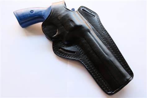 Leather Belt OWB Holster for Colt Python 357 Magnum 6-inch - Etsy