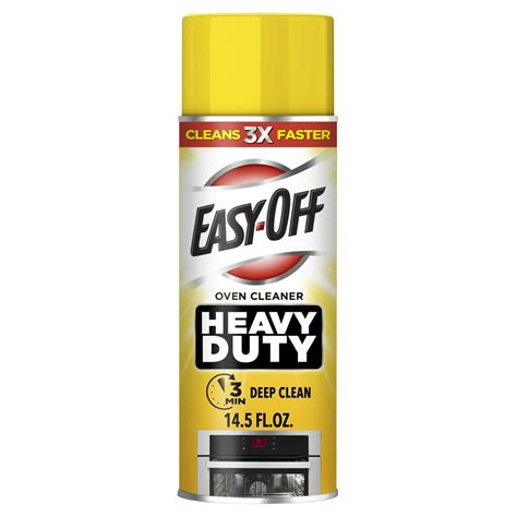 Easy-Off Heavy Duty Oven Cleaner Spray, Regular Scent, 14.5 Ounce ...