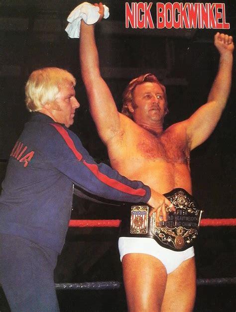 Bobby Heenan and Nick Bockwinkel