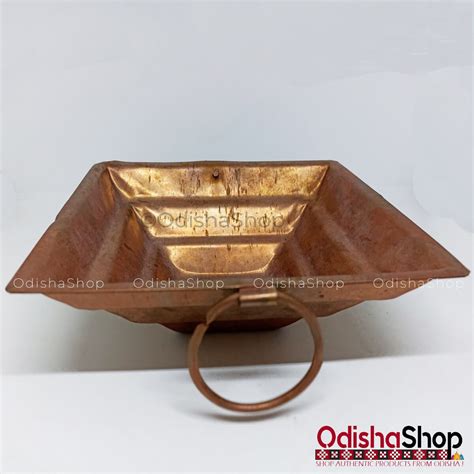 Buy Copper Homa Kunda - Copper Yagya Havan Kund for Home Pooja/Vedic ...