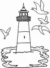 Lighthouses Coloring Pages  Learny Kids sketch template