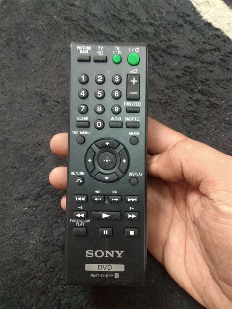 Sony dvd remote control, TV & Home Appliances, TV & Entertainment, TV Parts & Accessories on ...