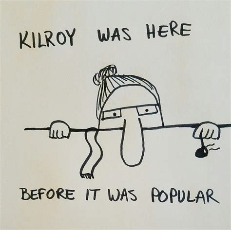 Hipster Kilroy | Kilroy Was Here | Know Your Meme