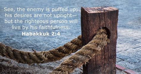 Habakkuk 2:4 - Bible verse - DailyVerses.net