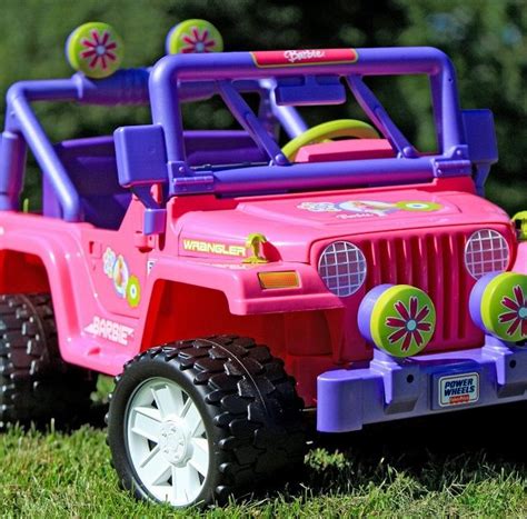 Barbie Jeep Toy Car walmart with two dolls