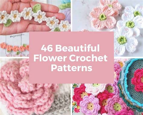 The Ultimate List of Crochet Flowers (46 Free Patterns)