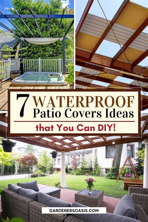 DIY Pergola Cover Ideas: 7 Ways To Protect Your Patio From Sun And Rain