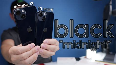 Midnight iPhone 13 Unboxing & First Impressions! - YouTube