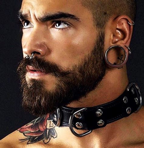 Septum Piercing Men, Men's Piercings, Facial Piercings, Moustaches ...