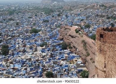 Jodhpur Blue City Rajasthan State India Stock Photo 90650122 | Shutterstock