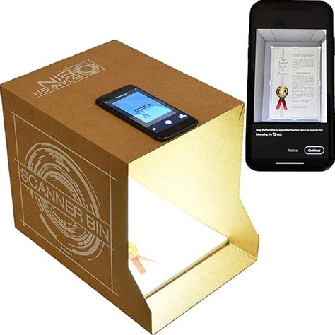 Amazon.com: Scanner Bin - The Clever Document Scanning Solution : Office Products