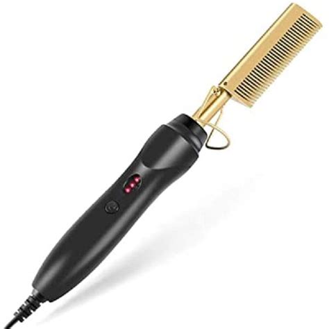 Curly Care Hot Comb - Electric Pressing Comb for Hair and Wigs | Shop ...