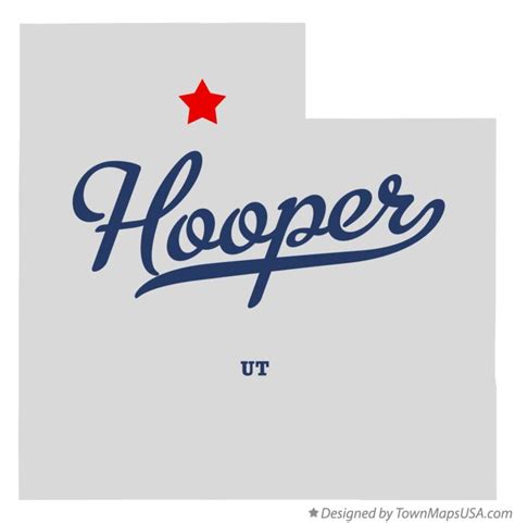 Map of Hooper, UT, Utah