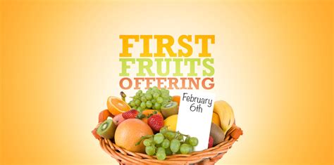 First Fruits Offering | The Life Church