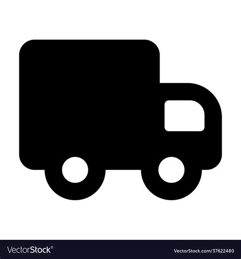 Delivery truck Royalty Free Vector Image - VectorStock