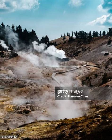 55 Geothermal Areas In Lassen Volcanic National Park Stock Photos, High ...