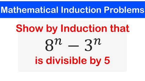 00c - Mathematical Induction Problems - Divisibility - YouTube