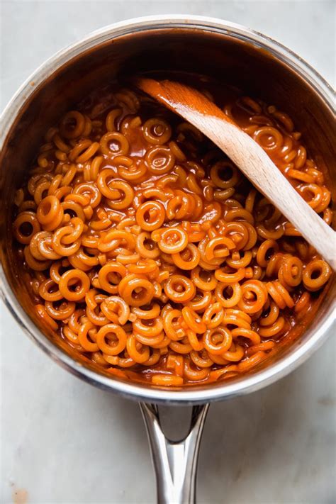 Simple, Cozy Homemade SpaghettiOs Recipe | Little Spice Jar