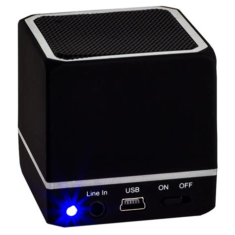 7dayshop Magic Cube - Mini Portable Bluetooth Speaker - Black