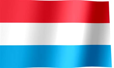 Luxembourg Flag GIF | All Waving Flags