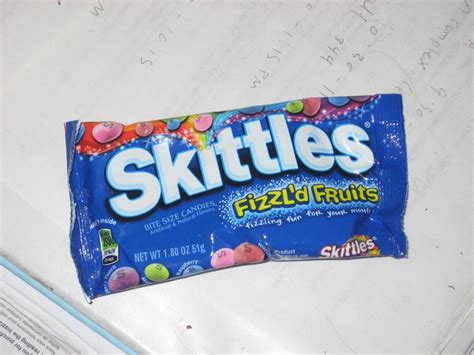 Stephen Loves Candy: Skittles Fizzl'd Fruits: Fizzy logic