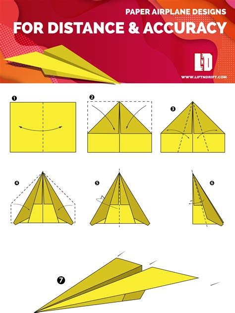 Paper airplane designs for distance and accuracy | Make a paper ...