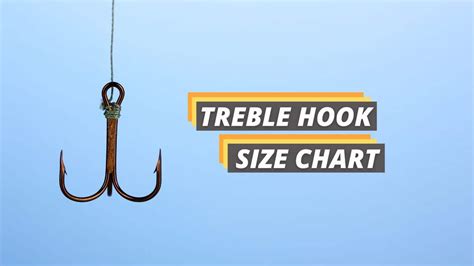 Treble Hook Size Chart and Guide - Fished That