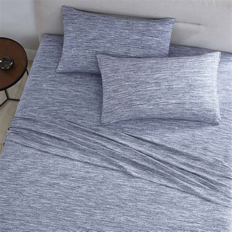 Brielle Home 100% Cotton Jersey Knit Sheet Set - Walmart.com - Walmart.com