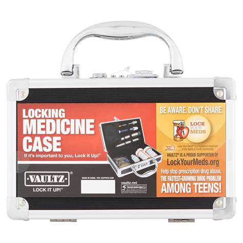 Buy Vaultz Locking Medicine Case by IdeaStream Consumer Products - Safe And Secure Pill ...