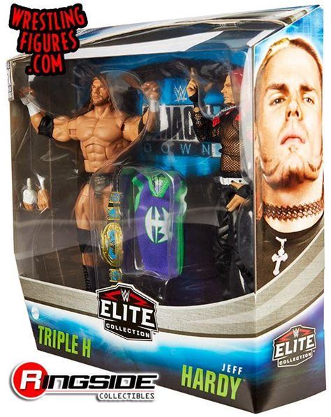 MATTEL WWE JEFF HARDY VS TRIPLE H ELITE 2-PACK PRE-ORDER! | WrestlingFigs